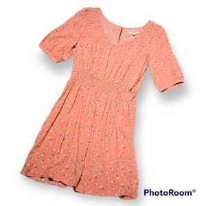 NEW Floral Midi Dress Copper Key Juniors Size M